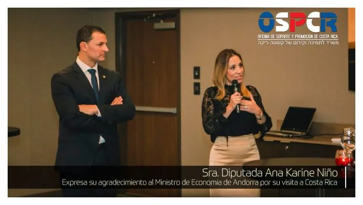 La OSPCR y la Cámara de Comercio Israel – Iberoamérica celebraron un cóctel de bienvenida para el ministro de Economía de Andorra