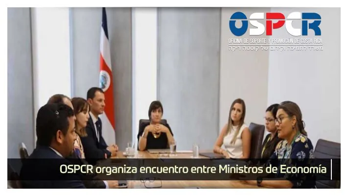 Encuentro entre ministros de Economía de Andorra y Costa Rica, organizado por la OSPCR