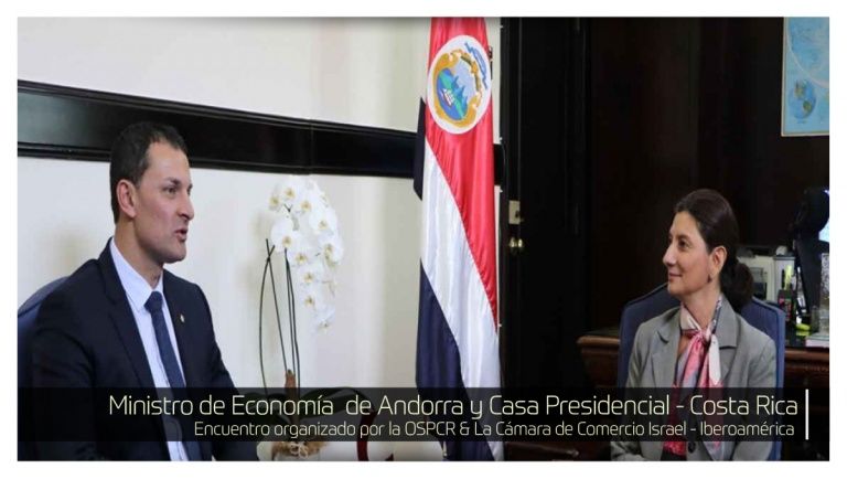 Ministro de Economía de Andorra y Casa Presidencial – Costa Rica