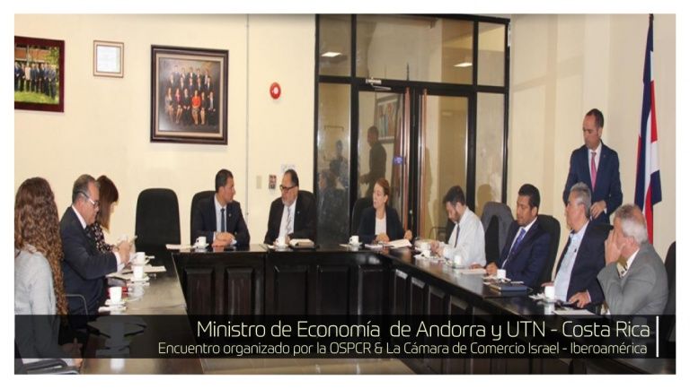 Ministro de Economía  de Andorra y UTN – Costa Rica